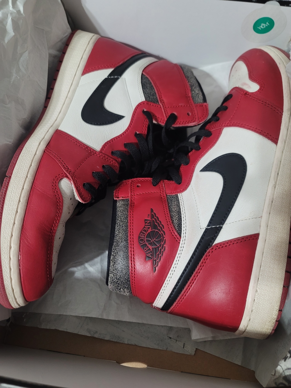 Nike Air Jordan 1 Retro High OG - Lost & Found Size 14